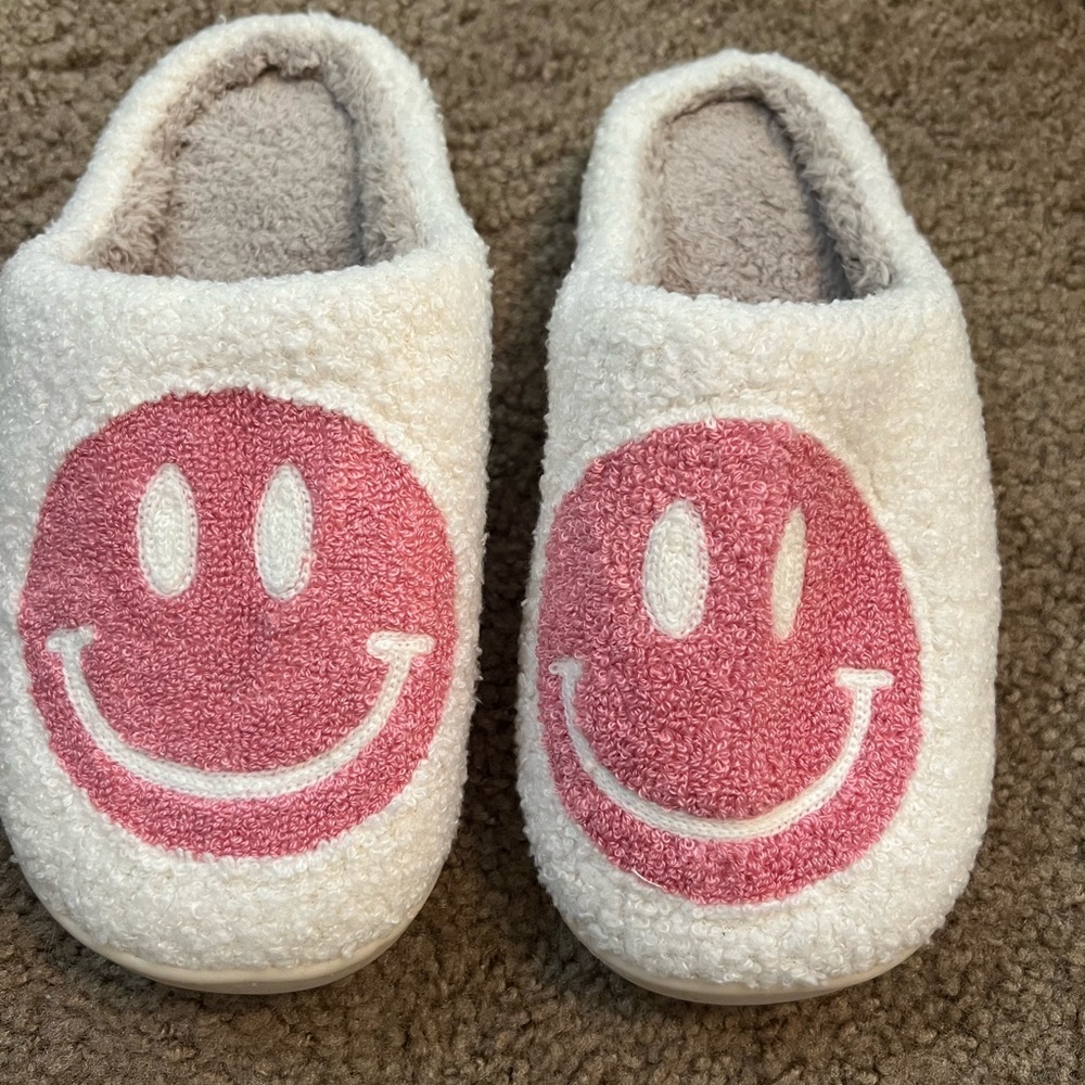 Smiley slippers